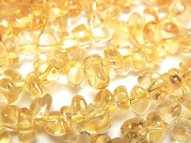 [Video] High Quality Citrine AAA Chips (Small Nugget) 1-strand beads (approx. 15 inches/38 cm)