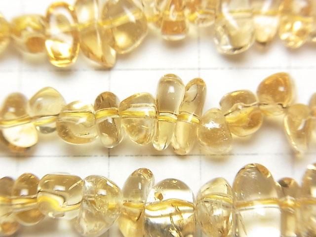 [Video] High Quality Citrine AAA Chips (Small Nugget) 1-strand beads (approx. 15 inches/38 cm)