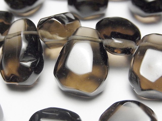 Nugget, Smoky Quartz Gemstone Beads