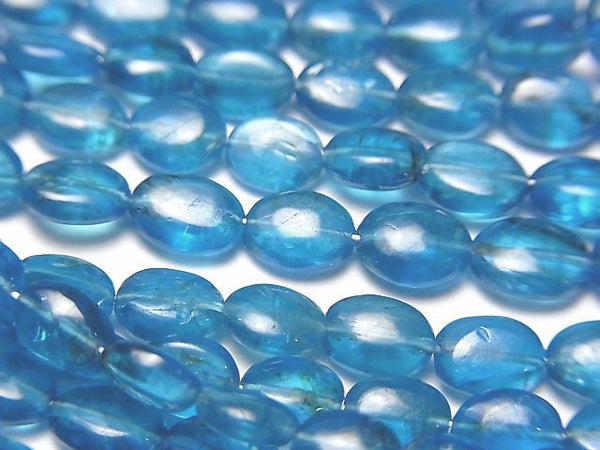 Apatite, Oval Gemstone Beads