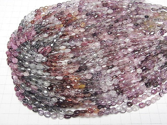 [Video]High Quality Multicolor Spinel AAA- Nugget half or 1strand beads (aprx.15inch/38cm)