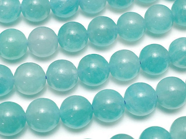 Amazonite, Round Gemstone Beads