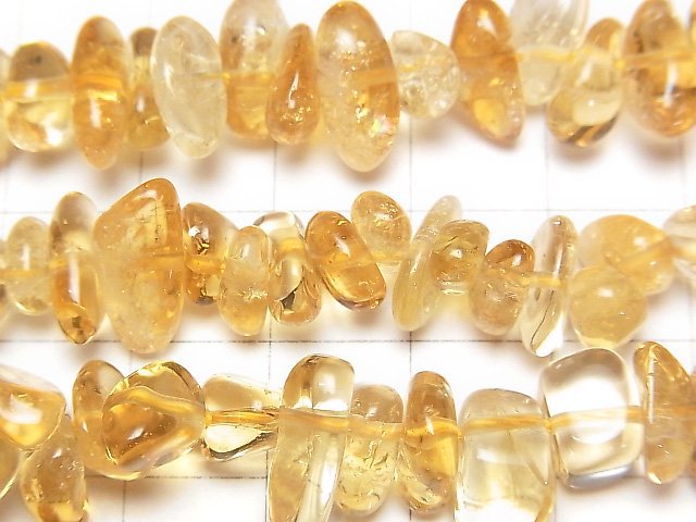 [Video] Citrine AA+ Chips (Small Nugget) 1strand beads (aprx.15inch / 38cm)