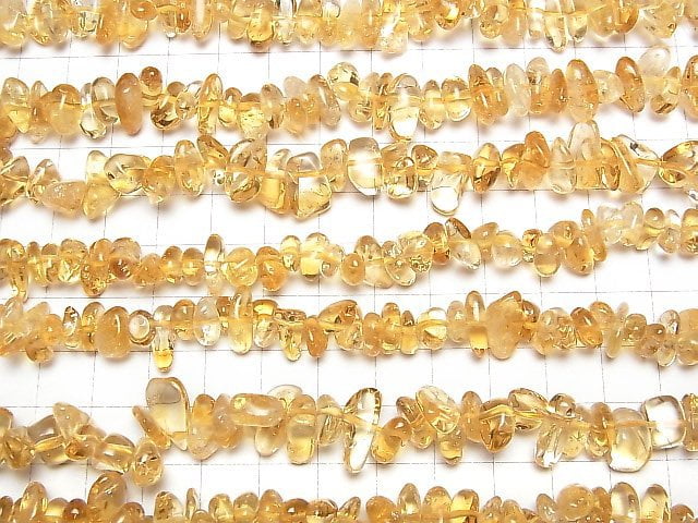 [Video] Citrine AA+ Chips (Small Nugget) 1strand beads (aprx.15inch / 38cm)