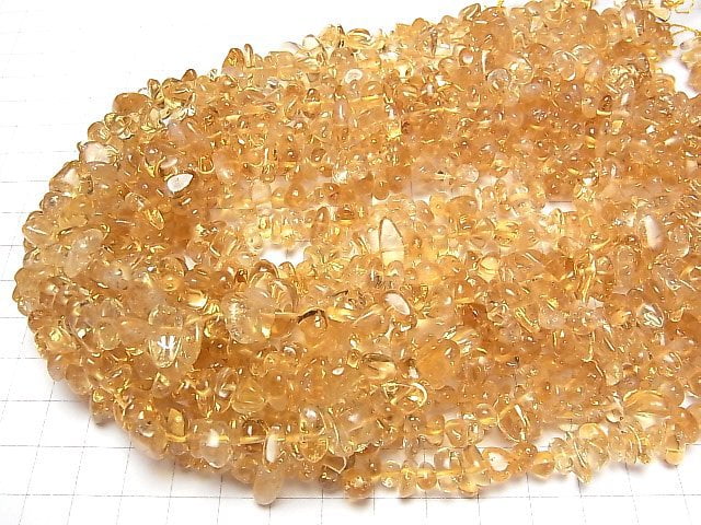 [Video] Citrine AA+ Chips (Small Nugget) 1strand beads (aprx.15inch / 38cm)