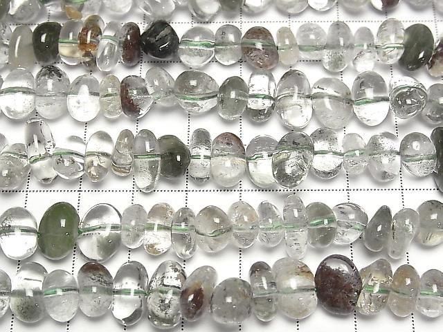 [Video] Garden Quartz AA+ Chips (Small Nugget) half or 1-strand beads (approx. 15 inches/38 cm)