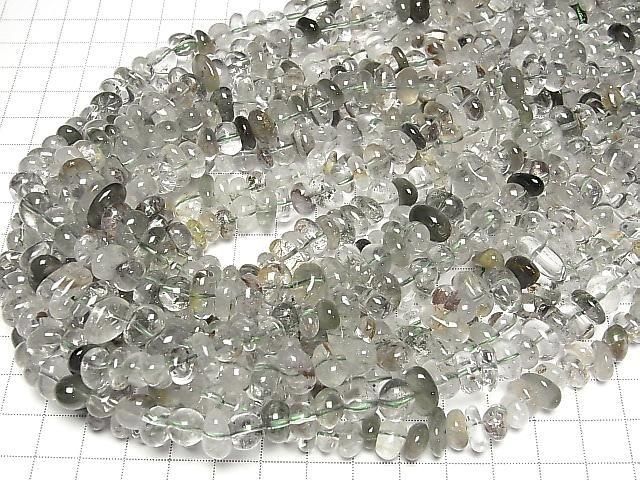 [Video] Garden Quartz AA+ Chips (Small Nugget) half or 1-strand beads (approx. 15 inches/38 cm)