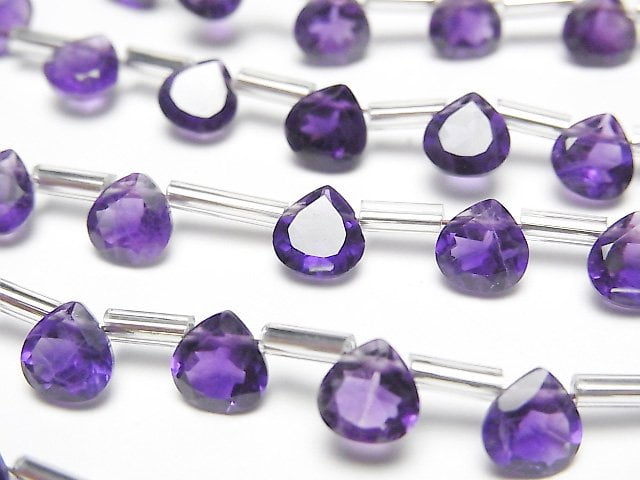 Amethyst, Chestnut Shape Gemstone Beads