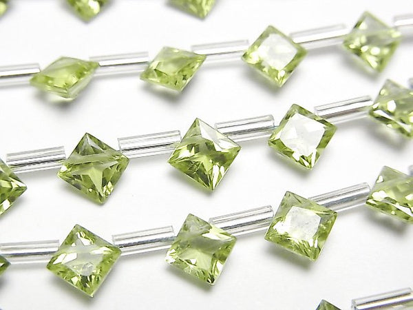 Diamond, Peridot Gemstone Beads