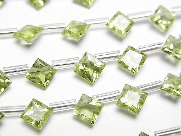 Diamond, Peridot Gemstone Beads