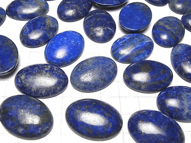 [Video] Lapis lazuli AA+ Oval Cabochon 30x22mm 1pc