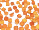 [Video] High Quality Carnelian AAA Sugarloaf Cut 4x4mm 5pcs