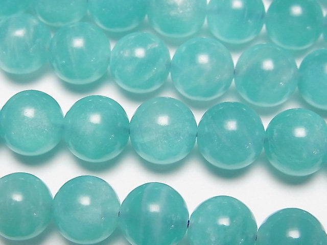 Amazonite, Round Gemstone Beads