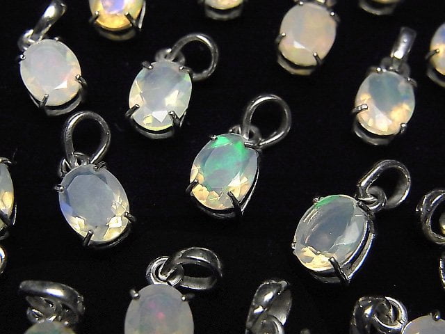 Accessories, Opal, Oval, Pendant Gemstone Beads