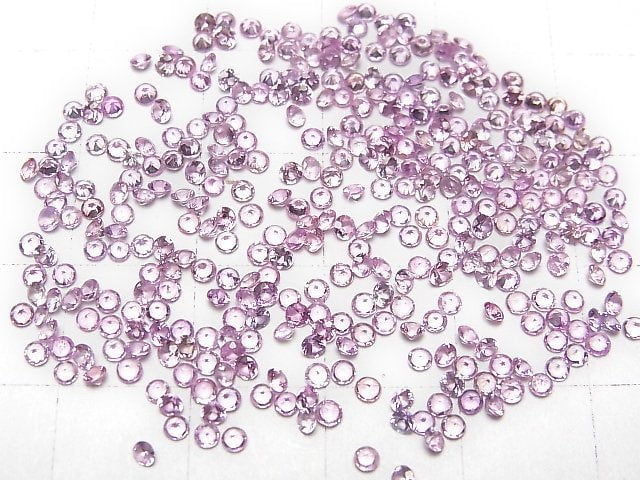 [Video] High Quality Pink Sapphire AAA Loose stone Round Faceted 2x2mm 10pcs