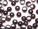 [Video] Star Garnet Round Cabochon 5x5mm 5pcs