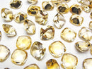 [Video] High Quality Citrine AAA Loose stone Square Faceted 10x10mm 2pcs