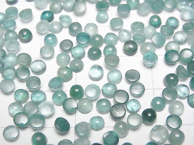 [Video] Grandidierite AA++ Round Cabochon 4x4mm 5pcs