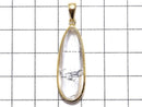 [Video] [One of a kind] Sichuan Graphite In Quartz Pendant 18KGP NO.20