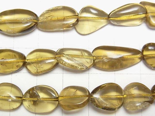 [Video]High Quality Beer Crystal Quartz AAA- Nugget half or 1strand beads (aprx.15inch/37cm)