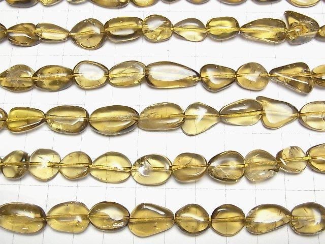 [Video]High Quality Beer Crystal Quartz AAA- Nugget half or 1strand beads (aprx.15inch/37cm)