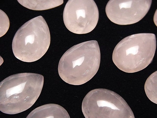 Cabochon, Rose Quartz Gemstone Beads