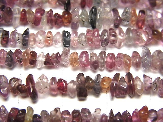 [Video] High Quality Multicolor Spinel AA++ Chips (Small Nugget) 1strand beads (aprx.34inch / 85cm)