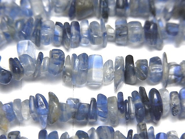 [Video] Kyanite AA+ Chips (Small Nugget) 1strand beads (aprx.33inch / 84cm)