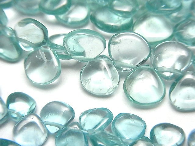 Apatite, Chestnut Shape Gemstone Beads