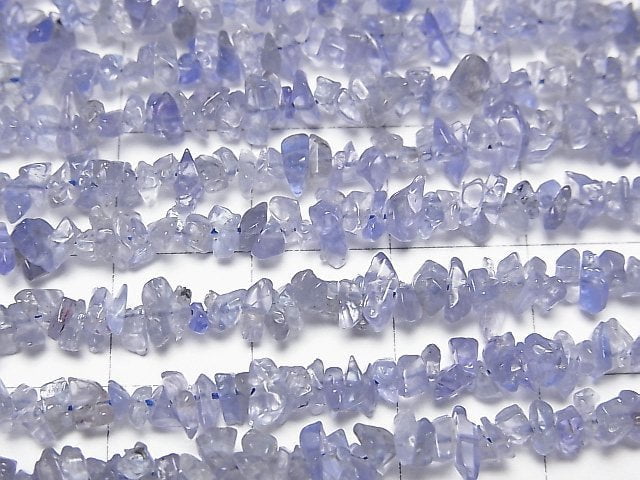 [Video]Tanzanite AAA Chips (Small Nugget) 1strand beads (aprx.33inch/82cm)