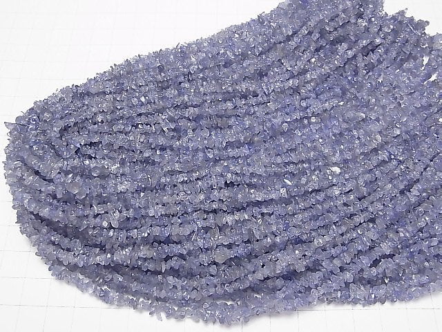 [Video]Tanzanite AAA Chips (Small Nugget) 1strand beads (aprx.33inch/82cm)