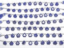 [Video]High Quality Lapislazuli AAA Pentagon Faceted 8x8mm 1strand (8pcs )