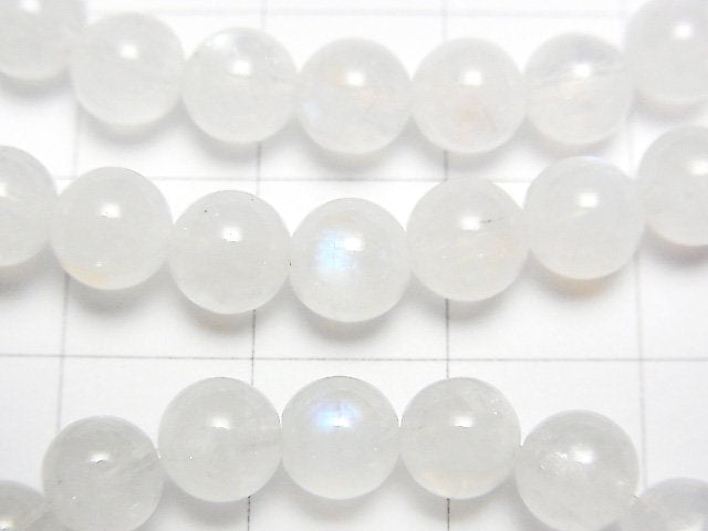 [Video] Rainbow Moonstone AA+ Round 6mm Bracelet