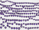 [Video]High Quality Amethyst AAA Chestnut Faceted Briolette half or 1strand beads (aprx.7inch/18cm)