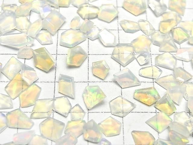 [Video]High Quality Ethiopian Opal AAA- Loose stone Fancy Shape Faceted 10pcs