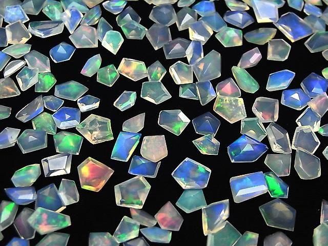 [Video]High Quality Ethiopian Opal AAA- Loose stone Fancy Shape Faceted 10pcs