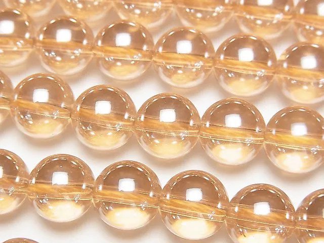 Champagne Quartz Gemstone Beads