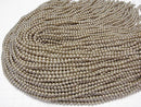 [Video]Shell Pearl Gold Round 4mm 1strand beads (aprx.15inch/38cm)