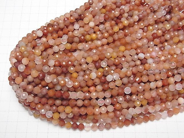 [Video] High Quality! Amphibole In Quartz Round 6mm 1strand beads (aprx.15inch / 37cm)