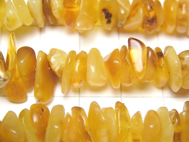[Video] Baltic Amber Multicolor Chips (Small Nugget) 1strand beads (aprx.15inch / 36cm)
