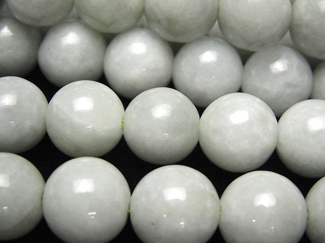 [Video] Burmese Jadeite AA++ Round 12mm 1/4 or 1strand beads (aprx.15inch/37cm)