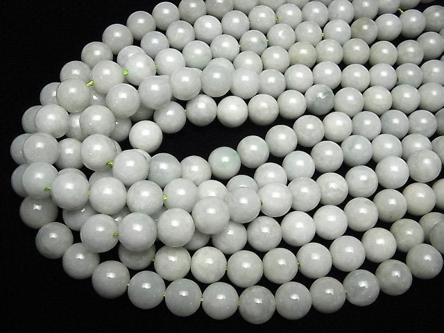 [Video] Burmese Jadeite AA++ Round 12mm 1/4 or 1strand beads (aprx.15inch/37cm)