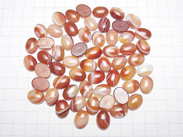 [Video] Carnelian ,Sardonyx Oval Cabochon 16x12mm 4pcs