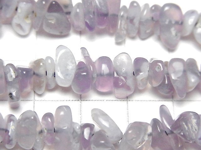 Natural Color Purple Chalcedony AA+ Chips (Small Nugget ) 1strand beads (aprx.15inch/38cm)