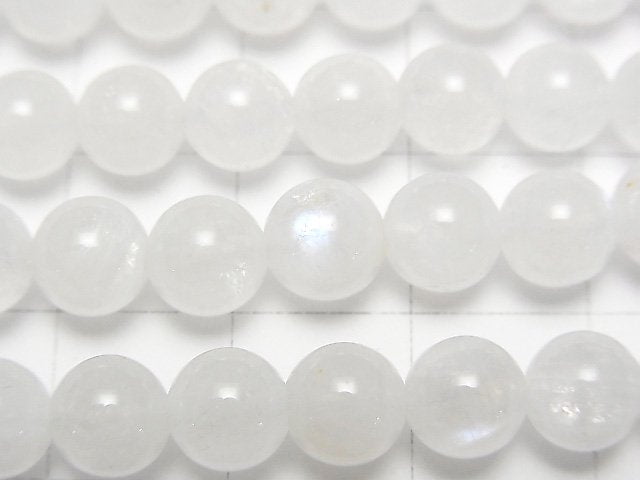 [Video]Royal Blue Moonstone AA+ Round 5.5mm half or 1strand beads (aprx.15inch/36cm)