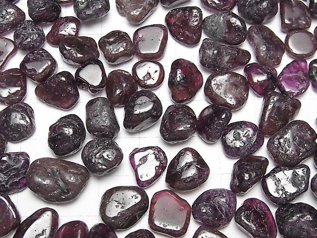 Rhodolite Garnet AA++ Undrilled Nugget (Chips) 100 grams