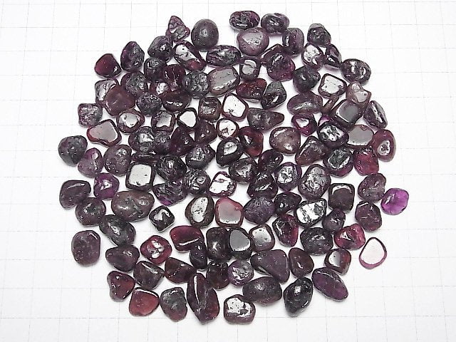 Rhodolite Garnet AA++ Undrilled Nugget (Chips) 100 grams