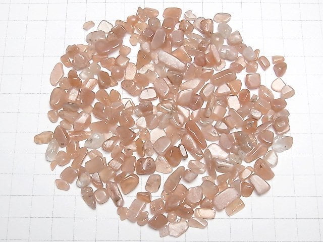 Orange Moonstone AA++ Undrilled Chips 100 grams