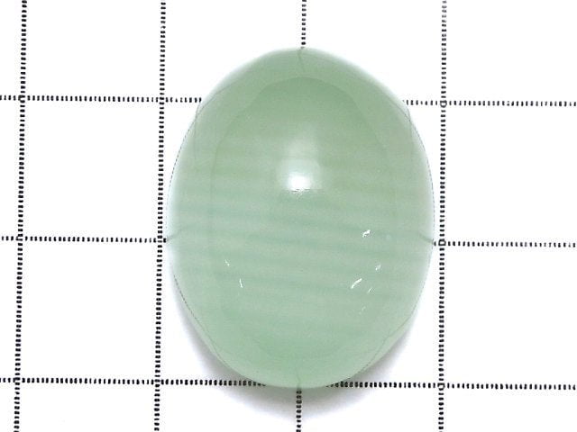 [Video] [One of a kind] Afghanistan Green Calcite AAA Cabochon 1pc NO.20