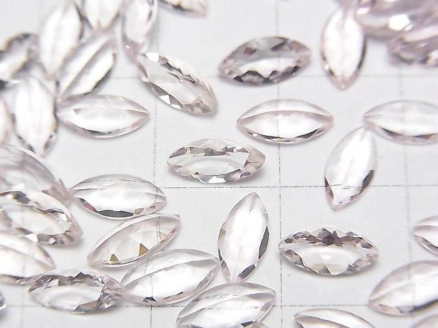 [Video]High Quality Morganite AAAA Loose stone Marquise Faceted 8x4mm 1pc